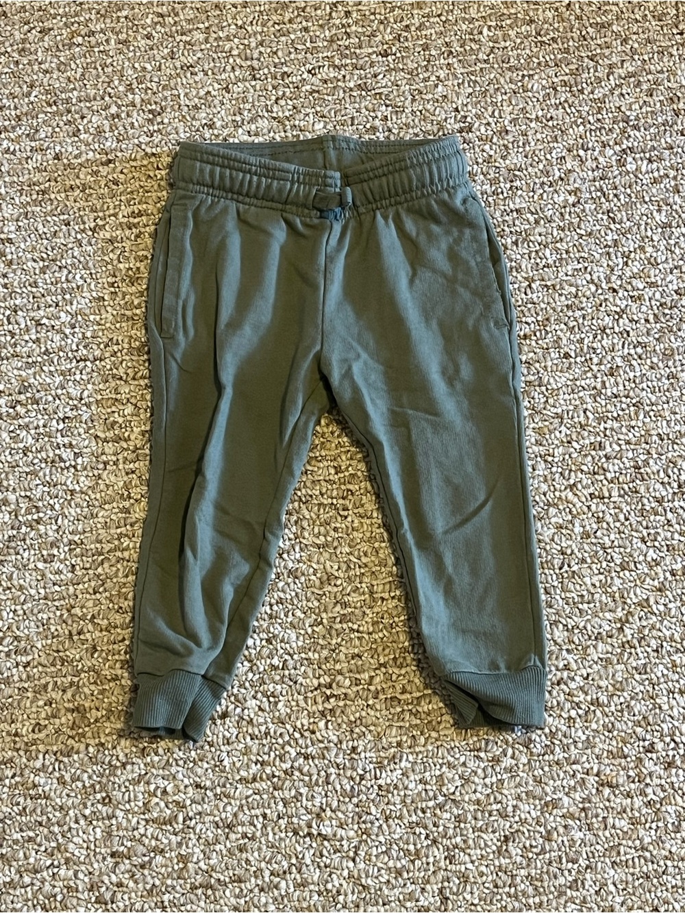 Carter’s green sweatpants 2T
